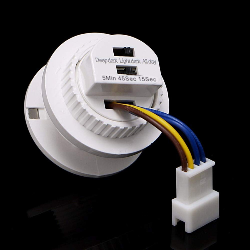 AC 220V PIR Motion Sensor-40mm LED PIR Detector Infrared Motion Sensor ...