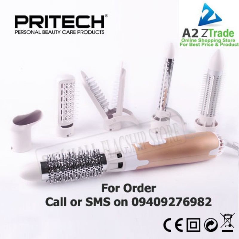 Pritech-Professional Hair Dressing Tools, Hot Air Hair Styling Kit Model No  HS-709 MRP: 110US