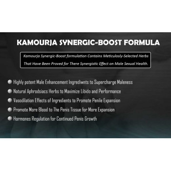 Penis Enlargement & Stamina Treatment-Kamourja Kit -लिंग इज़ाफ़ा कैप्सूल एंड क्रीम: - PXXL कामोउर्जा-Kamourja