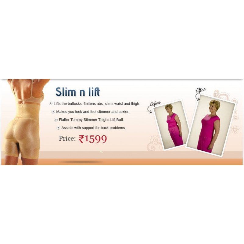 Slim n Lift Body Shaper On 60% Discounted Rate, Buy 1 Get 1 Free Seen
