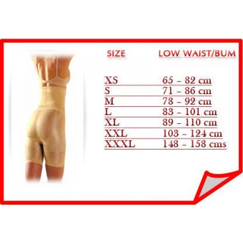 Slim N Lift Aire Size Chart